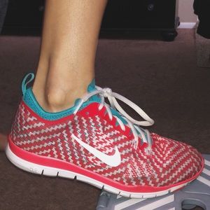 Nike Free 5.0 - Pink & Teal